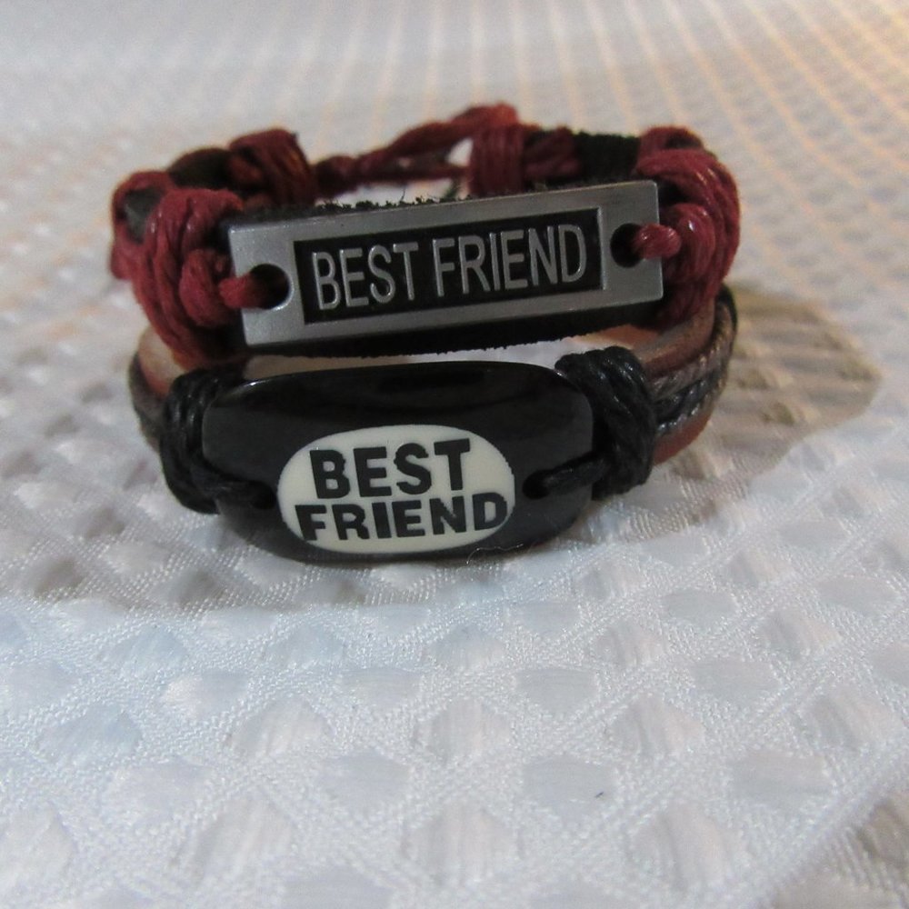 [2] Best friend Bracelets NWOT